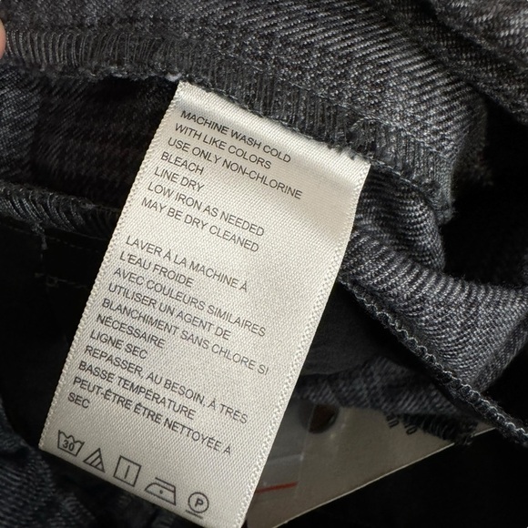 NWT Urban Outfitters Houndstooth plaid flare leg trousers pants women’s 2 - Picture 10 of 14